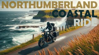 Northumberland Coastal Motorbike Ride Through Amble Alnmouth Alnwick amp Morpeth [upl. by Nnahgem]