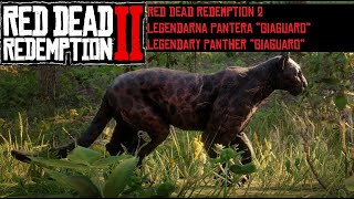 Red Dead Redemption 2  Legendarna Pantera “Giaguaro”  Legendary Panther “Giaguaro” rdr2 hunting [upl. by Lenuahs989]