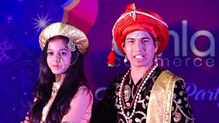 Bollywood Theme  Best Fashion Show  Amla Commerce [upl. by Ilohcin512]