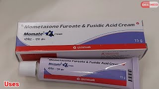 Mometasone Furoate and Fusidic Cream सभी प्रकार के त्वचा इन्फेक्शन मे Momate F Cream [upl. by Aineg]