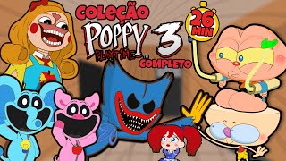 Mongo e Drongo em POPPY PLAYTIME 3  Aventura COMPLETA ✨🎥 Catnap e os Smilling Critters 🌙 [upl. by Henriha45]