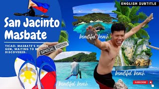 SPECIAL EDITION Its Like Boracay 🌊Here  Tiaco Island🏝️ of MASBATE ❤️‍🔥 promotingplacesvlog [upl. by Aizitel585]