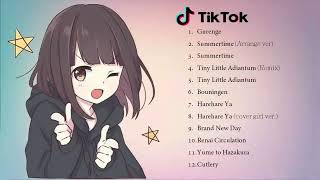 Mis mejores canciones japonesas en TikTok 😱❤️🌺 Mejor lista de reproducción✅ de canciones japonesas [upl. by Nnyloj]