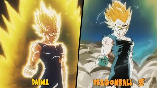 DAIMA VS Dragon Ball Z [upl. by Ahsyle]