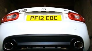 MX5 NC Larini exhaust sound [upl. by Renate]