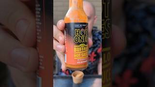 HOT ONES Buffalo Sauce Tastes like WHAT [upl. by Nosnaj]