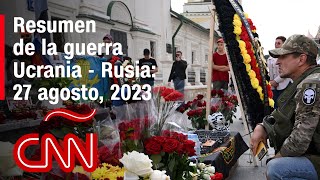 Resumen en video de la guerra Ucrania  Rusia 27 de agosto de 2023 [upl. by Nosyrb57]