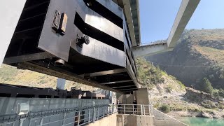 70Ton Stop Log Installation for Dam Spillway [upl. by Asilam223]