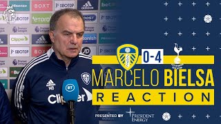 Marcelo Bielsa reaction  Leeds United 04 Spurs  Premier League [upl. by Chesnut753]