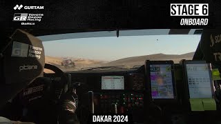 ONBOARD  Stage 6  Dakar 2024  TOYOTA GAZOO Racing Baltics [upl. by Tania]