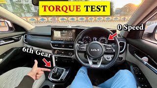 Kia Seltos Diesel TORQUE TEST  Powerful or Not [upl. by Arrio961]