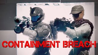 CONTAINMENT BREACH Halo Mega Stopmotion [upl. by Ayhtak428]