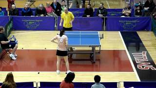 Sara Hazinski vs Dan Seemiller [upl. by Bathsheb]