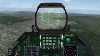 SA10 mountains and Mavericks  boresight handling  Falcon 4 BMS [upl. by Konopka]