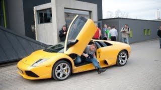 Lamborghini Murcielago Mariusza Pudzianowskiego  Olimp Spot Nutrition [upl. by Nahum140]