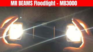 Review of MR BEAMS 500 Lumen High Performance Floodlight – MB3000 4K [upl. by Arul]