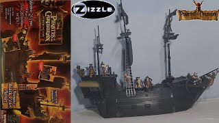 Zizzle Ultimate Black Pearl Playset from Pirates of the Caribbean At Worlds End Review [upl. by Myrvyn]