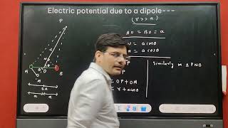 potential due to electric dipole [upl. by Goebel]