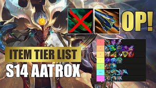 AATROX ITEM BUILD GUIDE SEASON 14 aatrox leagueoflegends [upl. by Dalston]