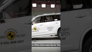 2024 Volvo xc90 vs BMW x5 in Crash Test safety crashtest volvo bmwcrashtest [upl. by Ramsden144]