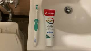 OralB Toothbrush 🪥 and Colgate Toothpaste [upl. by Eyla382]