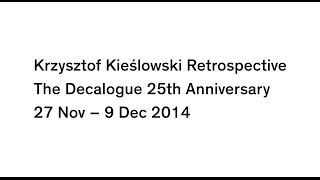 Krzysztof Kieślowski Retrospective at ICA  Trailer [upl. by Verna]