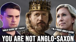 ‘I’m a PROUD AngloSaxon’  Why FarRight Americans LOVE and Identify as AngloSaxons [upl. by Idet]