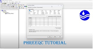 Saturation Indices groundwater using PHREEQC [upl. by Yevad]