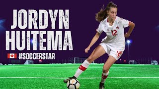 Jordyn Huitema Most Beautiful Rising Star of Canadian soccer [upl. by Kali]