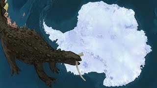 Prehistoric creatures all around the world  episode 1  Dinosaurs of Antarctica [upl. by Yromas]