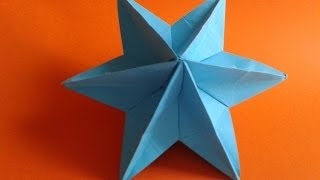 How to make a origami star [upl. by Tammara]