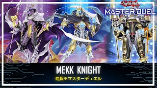 MekkKnight  MekkKnight Blue Sky  Negate Cards  Ranked Gameplay YuGiOh Master Duel [upl. by Klement]