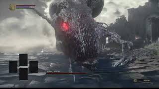 Iudex Gundyr SL1 fists only no rollblockparry flawless [upl. by Dearr]