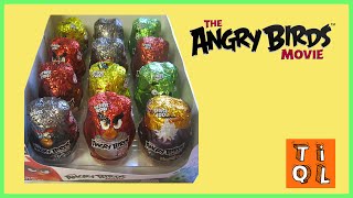 The Angry Birds Movie Chocolate Surprise Egg Challenge [upl. by Nawrocki]