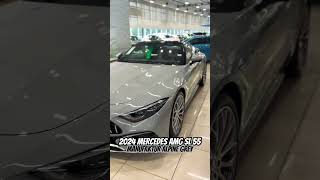 New 2024 Mercedes AMG SL 55 Cabriolet 40L TwinTurbo V8 Alpine Grey paint shorts mercedes sl55 [upl. by Chessa618]