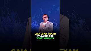 CAIA Level 1 Exam Syllabus amp Topics Weights  fintelligents caia [upl. by Zilla]