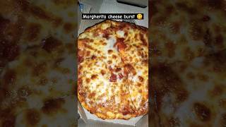 Margherita Cheese Burst Pizza 😱💥 Super cheesy🤯 pizza pizzalover margherita food shortsviral [upl. by Bowles]