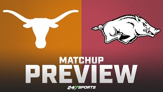 Texas Longhorns vs Arkansas Razorbacks  College Football Week 12  Game Preview 🏈 [upl. by Atsirc]