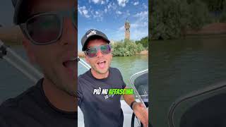 Murano Burano e Torcello in barca barche fuoribordo nautica mare imparaconyoutube [upl. by Jordain]