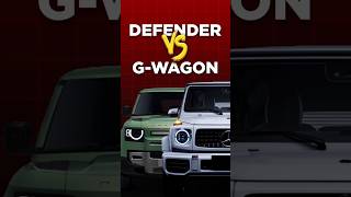 GWagon Vs Defender 🤜🤛 🔥 shorts suv [upl. by Koa454]