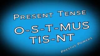 Latin Present Tense Song [upl. by Alyahs]