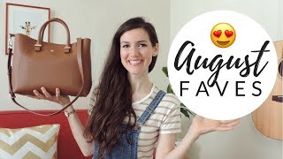 Vegan  Natural  August Favorites 👜 [upl. by Cordi]