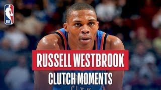 Russell Westbrooks Career Clutch Moments [upl. by Adele902]