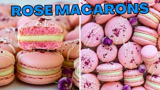 Rose Macarons [upl. by Aelegna767]