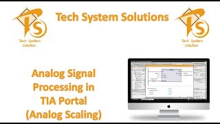 Tutorial 8  Analog Signal Processing in PLC l Analog Scaling in PLC l Siemens l TIA portal [upl. by Seilenna289]