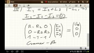 Die Analyse einer Elektrischen Schaltung mit der Matrix Rechnung [upl. by Aihsenor920]