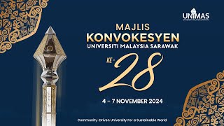 SIDANG 5  MAJLIS KONVOKESYEN UNIVERSITI MALAYSIA SARAWAK KE28 [upl. by Dry]