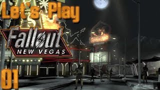 Fallout New Vegas Blind Ep 1 Welcome to New Vegas Lets Play First Playthrough [upl. by Abate]