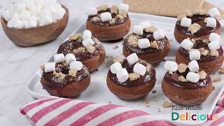 Baked S’mores Doughnuts [upl. by Asilrahc]