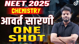 आवर्त सारणी One Shot  NEET 2025 Chemistry  Periodic Table in Hindi  Periodic Table of Elements [upl. by Kissiah]